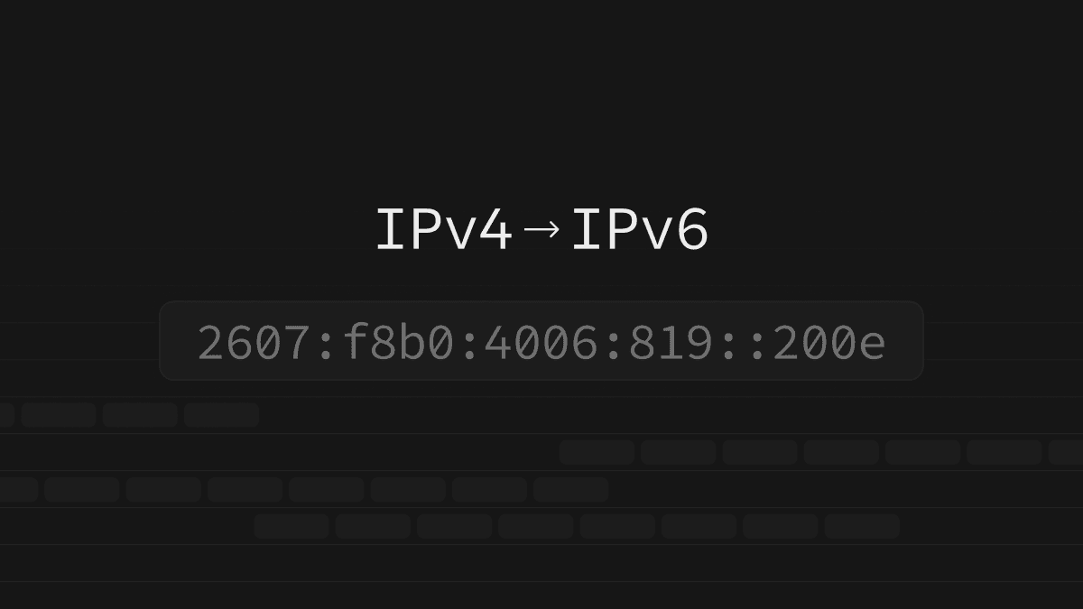 Brace yourself, IPv6 is coming