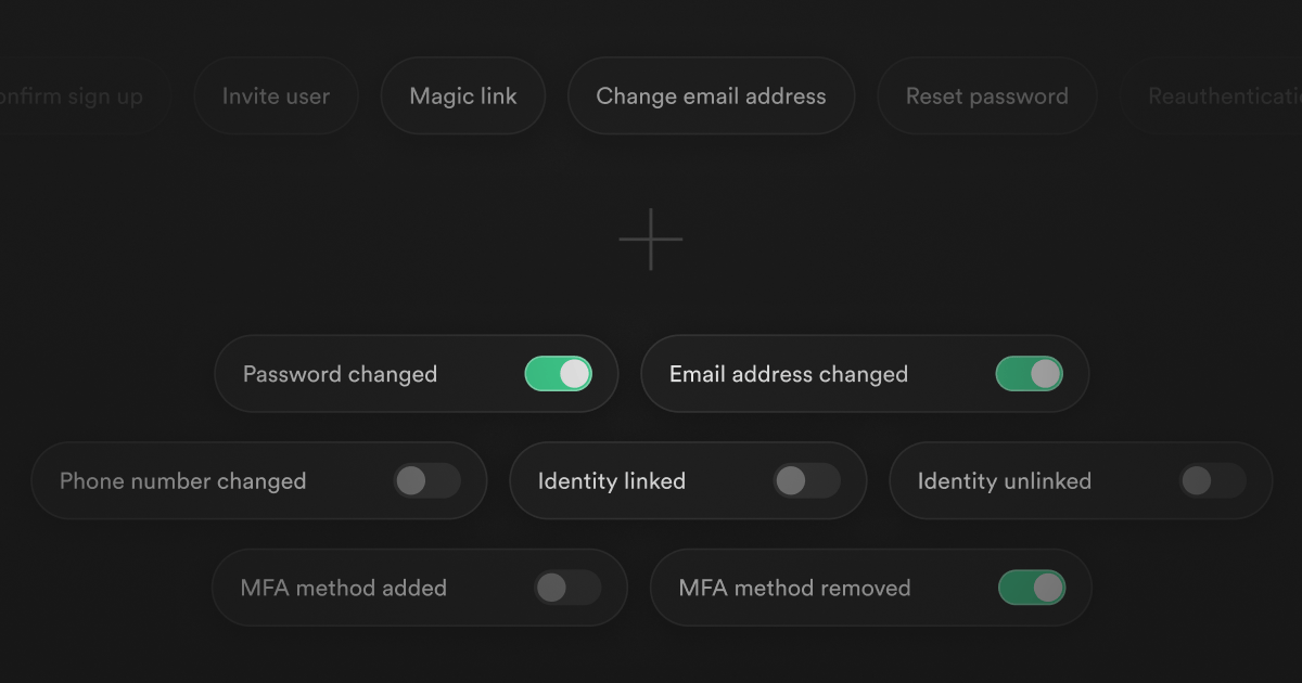 Introducing Seven New Email Templates for Supabase Auth